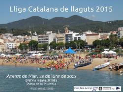 2a regata #LligaCatLlagut2015 a Arenys