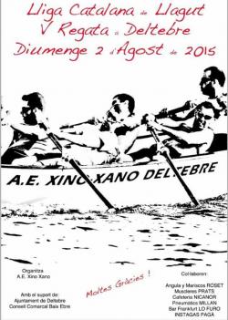 Diumenge 5a regata de la #LligaCatLlagut2015 a Deltebre.